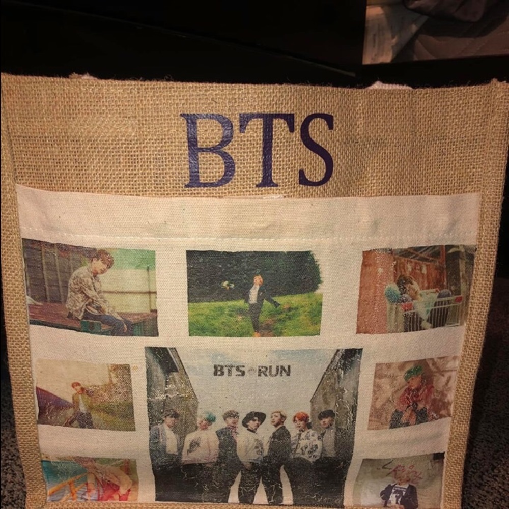 handmade BTS bag